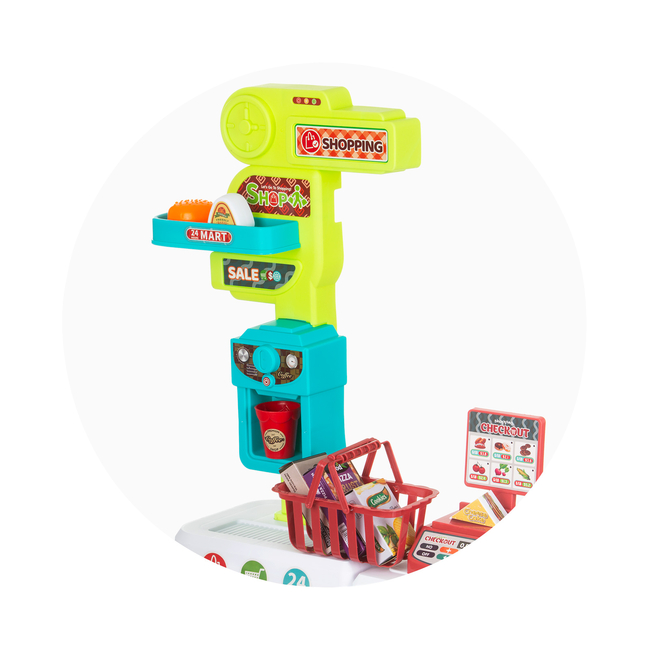 Chipolino Σετ σούπερ μάρκετ με φως και ήχο 87 cm. DIPK002415SP