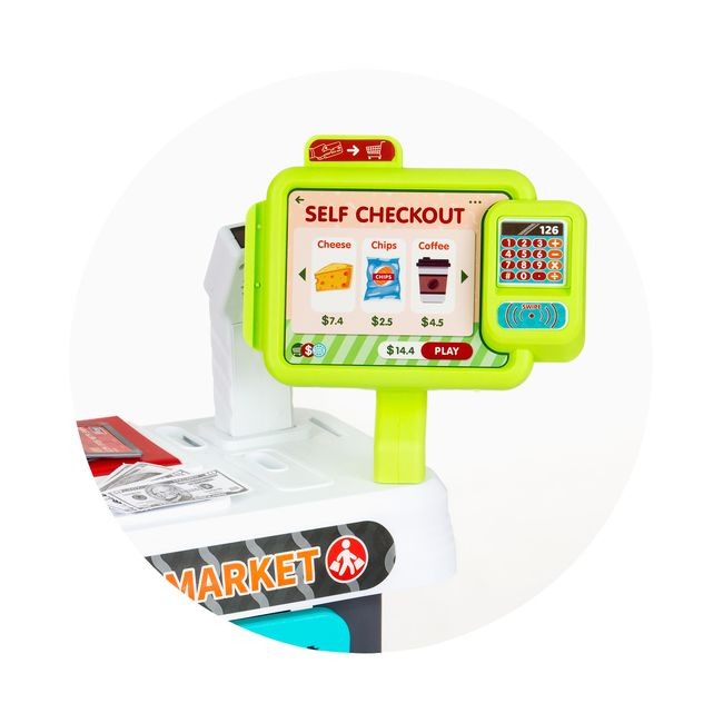 Chipolino Σετ σούπερ μάρκετ με φως και ήχο 87 cm. DIPK002415SP