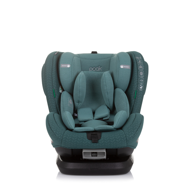Chipolino PEAK ISOFIX 360  I-SIZE 40-150 cm Κάθισμα αυτοκινήτου 0-36kg παστέλ πράσινο STKPK02404PG