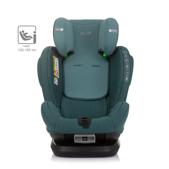 Chipolino PEAK ISOFIX 360  I-SIZE 40-150 cm Κάθισμα αυτοκινήτου 0-36kg παστέλ πράσινο STKPK02404PG