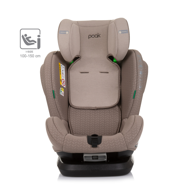 Chipolino PEAK ISOFIX 360  I-SIZE 40-150 cm Κάθισμα αυτοκινήτου 0-36kg macadamia STKPK02403MA