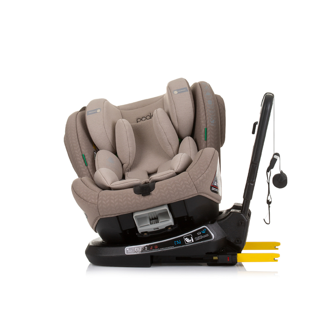 Chipolino PEAK ISOFIX 360  I-SIZE 40-150 cm Κάθισμα αυτοκινήτου 0-36kg macadamia STKPK02403MA