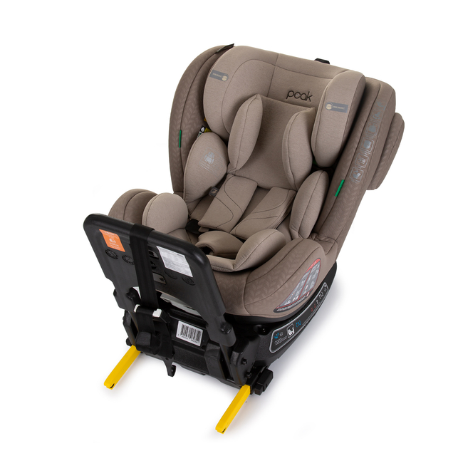 Chipolino PEAK ISOFIX 360  I-SIZE 40-150 cm Κάθισμα αυτοκινήτου 0-36kg macadamia STKPK02403MA