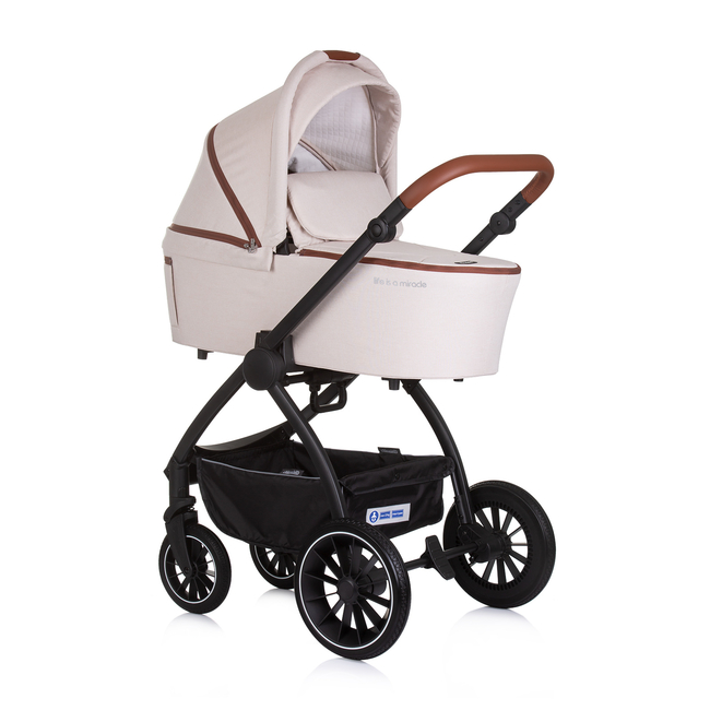 Chipolino Baby stroller 3 in 1 "Prestige" biscotta KKPRS02504BI