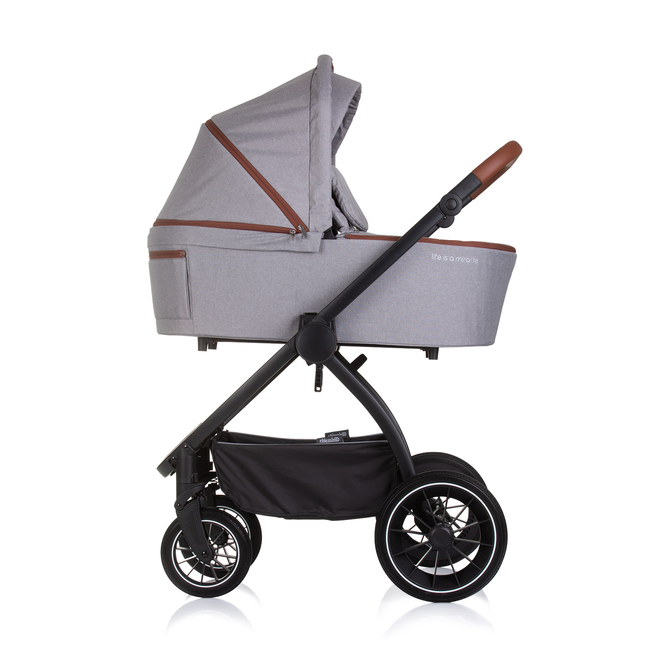 Chipolino Baby stroller 3 in 1 "Prestige" cloud grey KKPRS02502CL