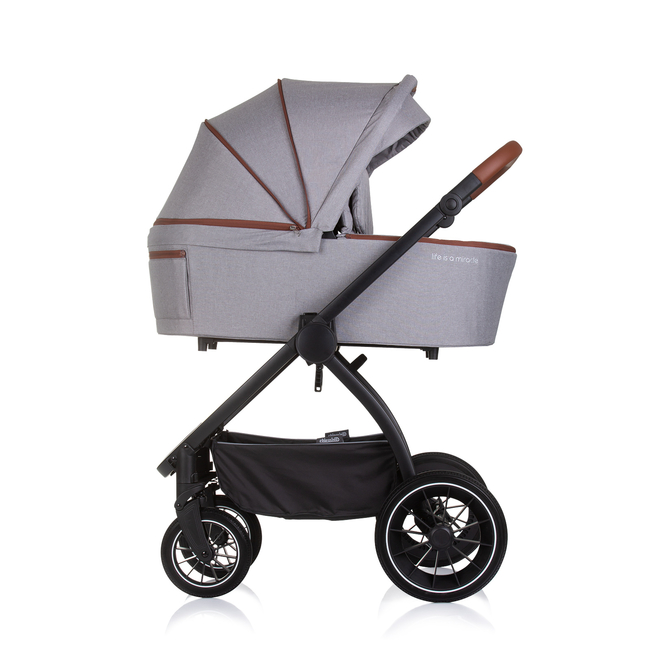 Chipolino Baby stroller 3 in 1 "Prestige" cloud grey KKPRS02502CL
