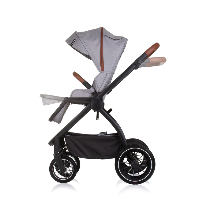 Chipolino Baby stroller 3 in 1 "Prestige" cloud grey KKPRS02502CL