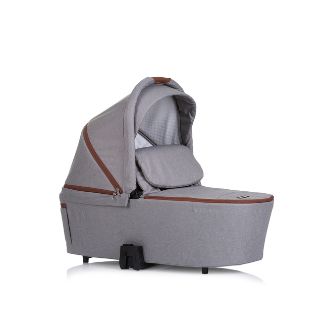 Chipolino Baby stroller 3 in 1 "Prestige" cloud grey KKPRS02502CL