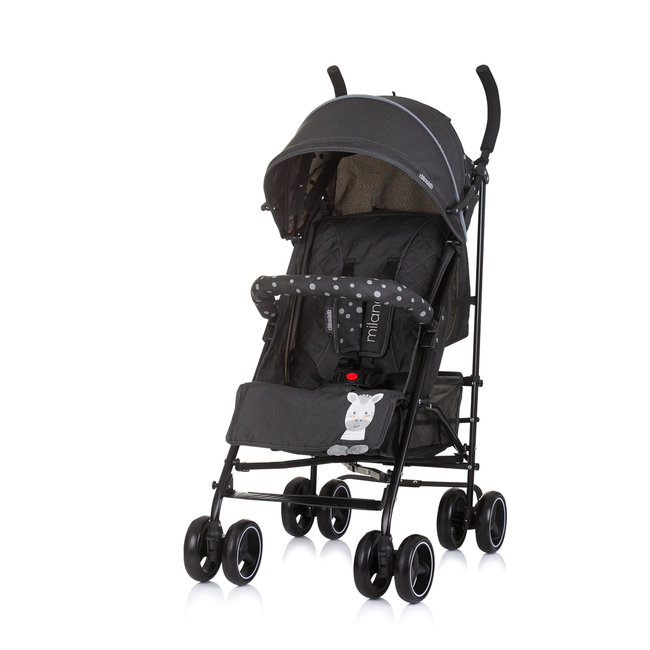 Chipolino Milano Καροτσάκι μωρού 6+μ έως 22 κιλά  Zebra LKMLN0251ZE