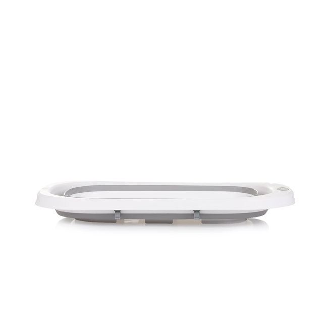 Chipolino Bath tub with bath stand and changing mat "Fiore" grey SHVFI0241GY