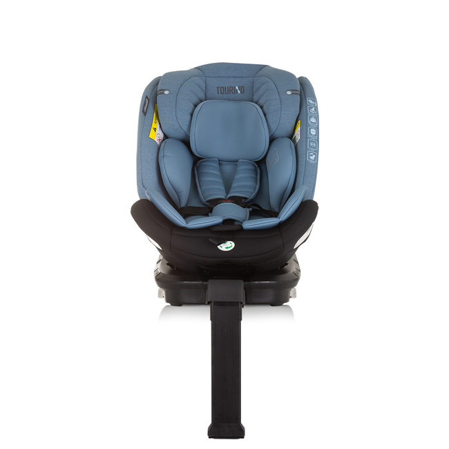 Chipolino TOURINO I-SIZE 40-150 cm ISOFIX 360 Περιστρεφόμενο Κάθισμα αυτοκινήτου μπλε STKTRN02407BL
