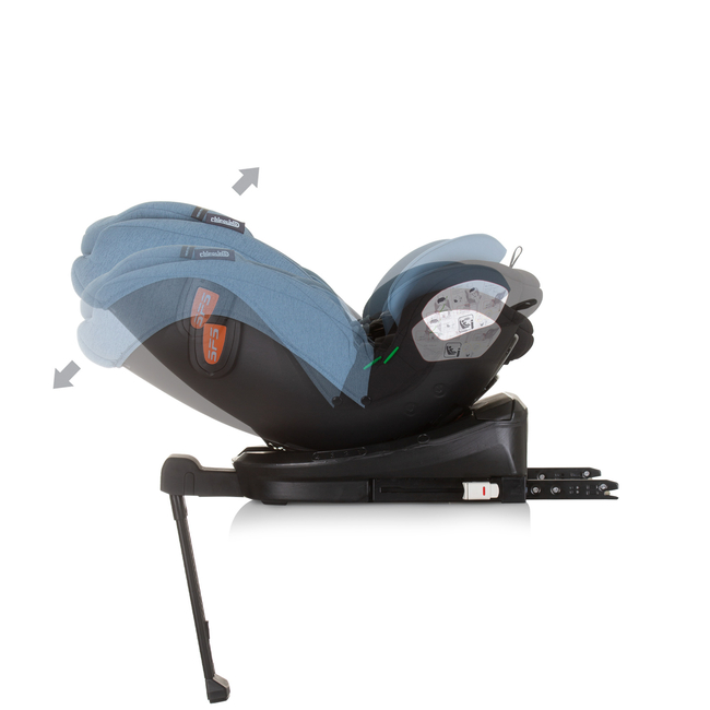 Chipolino TOURINO I-SIZE 40-150 cm ISOFIX 360 Περιστρεφόμενο Κάθισμα αυτοκινήτου μπλε STKTRN02407BL