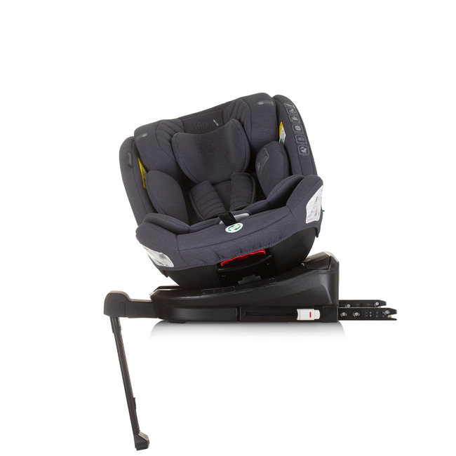 Chipolino TOURINO I-SIZE 40-150 cm ISOFIX 360 Περιστρεφόμενο Κάθισμα αυτοκινήτου από γρανίτη STKTRN02402GN