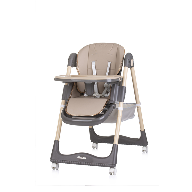 Chipolino First Spoon Ρυθμιζόμενο Καρεκλάκι Φαγητού macadamia STHFS02402MA
