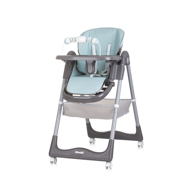 Chipolino First Spoon Ρυθμιζόμενο Καρεκλάκι Φαγητού πετρόλ STHFS02403TL