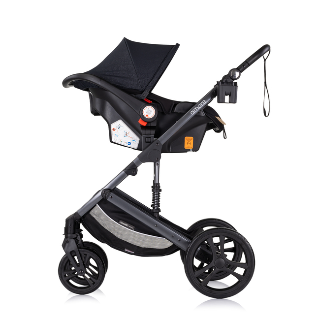 Chipolino Amore 3in1 0-22kg Μεταμορφώσιμο καροτσάκι βατόμουρο KKAM02501BB