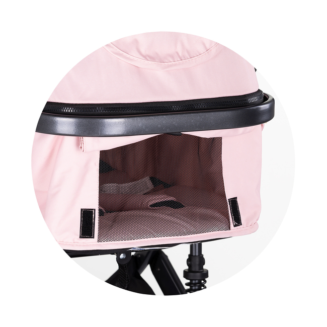 Chipolino Amore 3in1 0-22kg Μεταμορφώσιμο καροτσάκι ροζ ζαχαρωτό KKAM02506PM