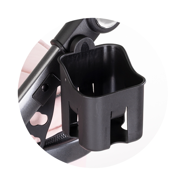 Chipolino Amore 3in1 0-22kg Μεταμορφώσιμο καροτσάκι ροζ ζαχαρωτό KKAM02506PM