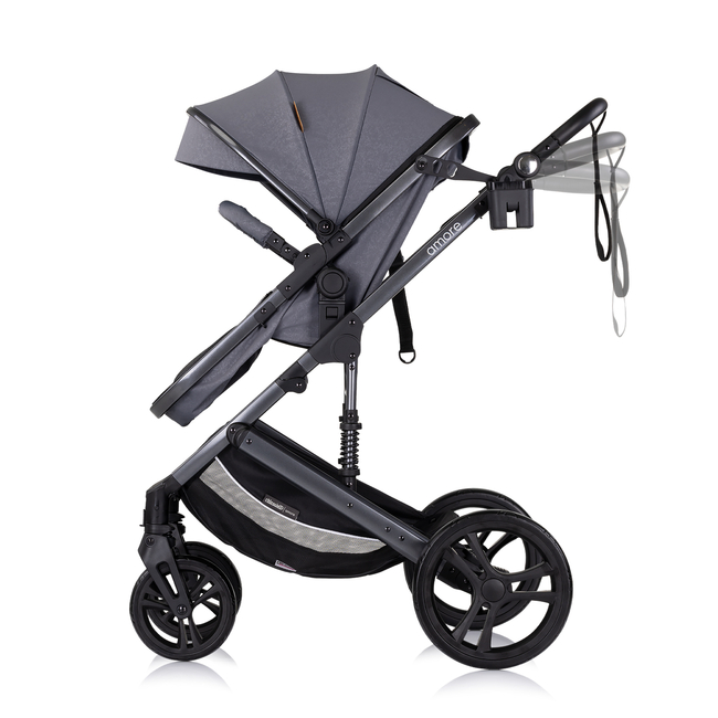 Chipolino Amore 3in1 0-22kg Μεταμορφώσιμο καροτσάκι cloud grey KKAM02502CL