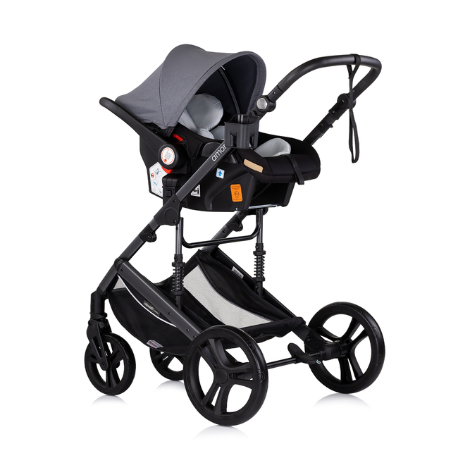 Chipolino Amore 3in1 0-22kg Μεταμορφώσιμο καροτσάκι cloud grey KKAM02502CL