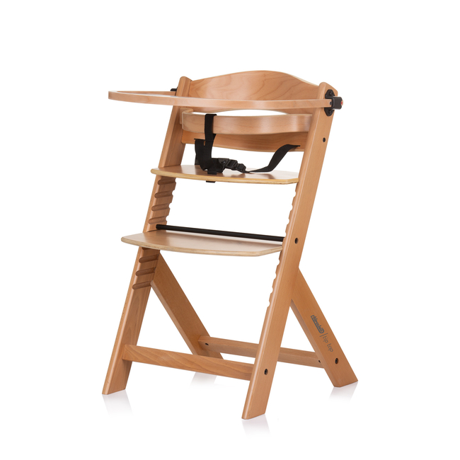 Chipolino Wooden high chair 2 in1 "Tip Top" wood STHTT0241WO