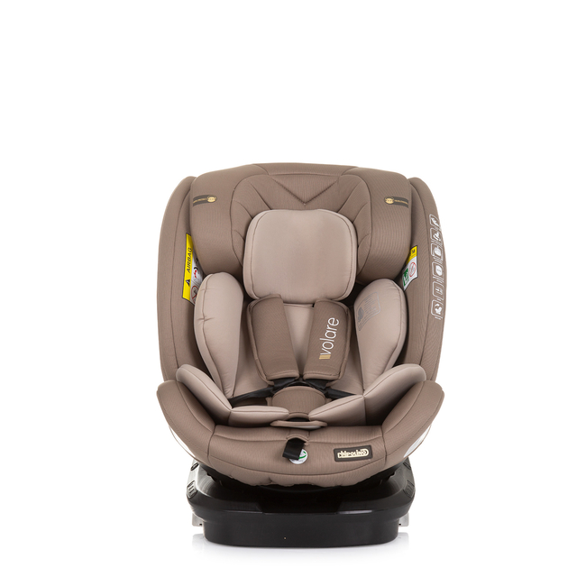 Chipolino Car seat I-SIZE 40-150 cm ISOFIX 360 "VOLARE" macadamia STKVLR02403MA