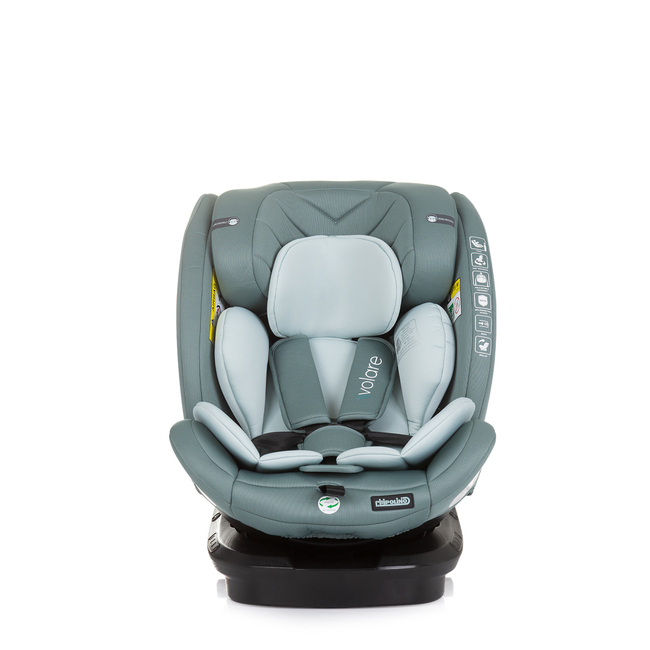 Chipolino Car seat I-SIZE 40-150 cm ISOFIX 360 "VOLARE" pastel green STKVLR02404PG