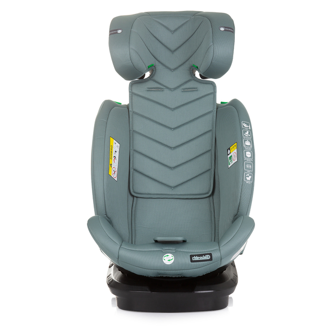 Chipolino Car seat I-SIZE 40-150 cm ISOFIX 360 "VOLARE" pastel green STKVLR02404PG