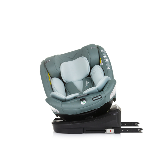 Chipolino Car seat I-SIZE 40-150 cm ISOFIX 360 "VOLARE" pastel green STKVLR02404PG