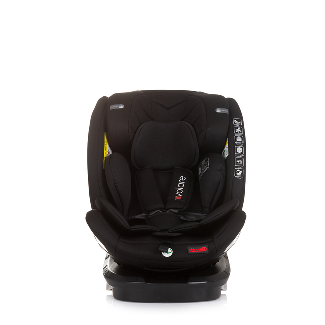 Chipolino Car seat I-SIZE 40-150 cm ISOFIX 360 "VOLARE" obsidian STKVLR02401OB