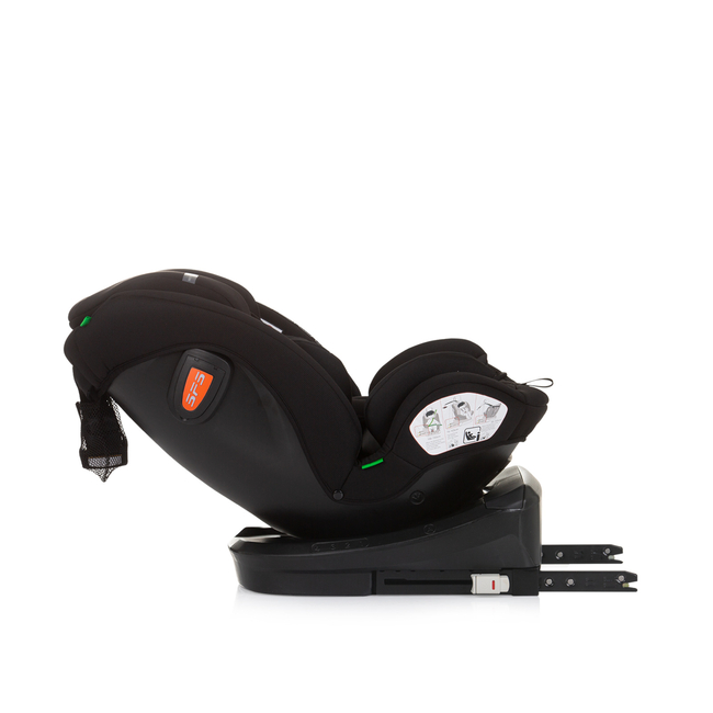 Chipolino Car seat I-SIZE 40-150 cm ISOFIX 360 "VOLARE" obsidian STKVLR02401OB