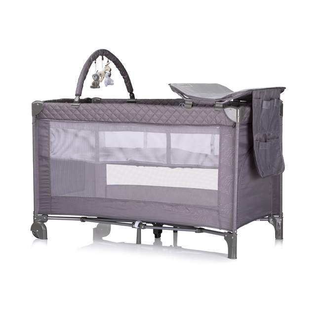 Chipolino Foldable travel cot with changing pad Luna cloud KOSILU252CL
