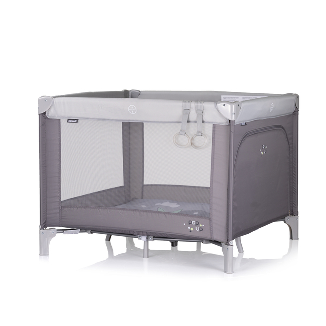 Chipolino Play pen Pop Up Hippo grey KOIPOP252HI