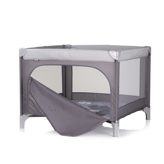 Chipolino Play pen Pop Up Hippo grey KOIPOP252HI