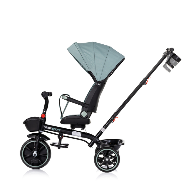 Chipolino Tricycle with canopy "Max Sport" basil TRKMS02504BA