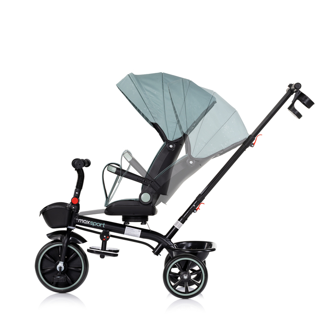 Chipolino Tricycle with canopy "Max Sport" basil TRKMS02504BA