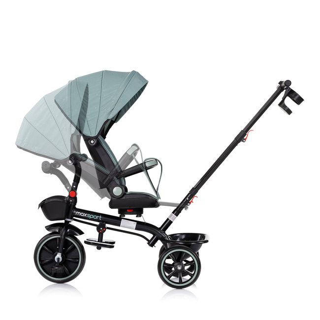 Chipolino Tricycle with canopy "Max Sport" basil TRKMS02504BA