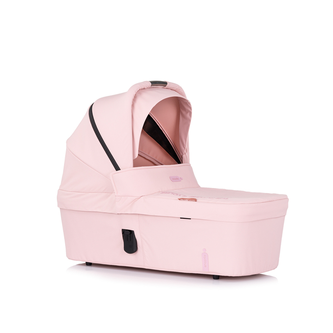 Chipolino Encanto 3 σε 1 Καροτσάκι μωρού 0-22kg με χωριστή Καλαθούνα & Αξεσουάρ ροζ marshmellow KKEN02505PM