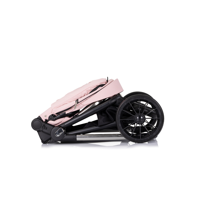 Chipolino Encanto 3 σε 1 Καροτσάκι μωρού 0-22kg με χωριστή Καλαθούνα & Αξεσουάρ ροζ marshmellow KKEN02505PM