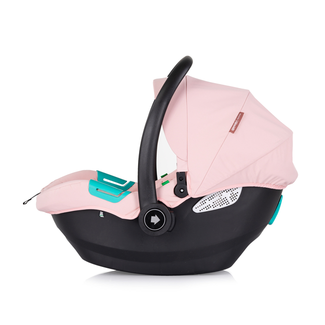 Chipolino Encanto 3 σε 1 Καροτσάκι μωρού 0-22kg με χωριστή Καλαθούνα & Αξεσουάρ ροζ marshmellow KKEN02505PM