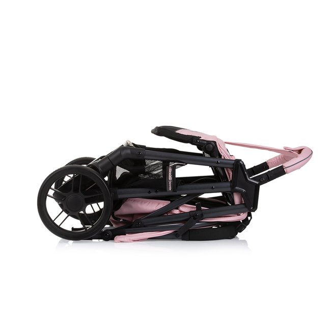 Chipolino Καροτσάκι μωρού "Sparkle" ροζ marshmallow LKSP02506PM
