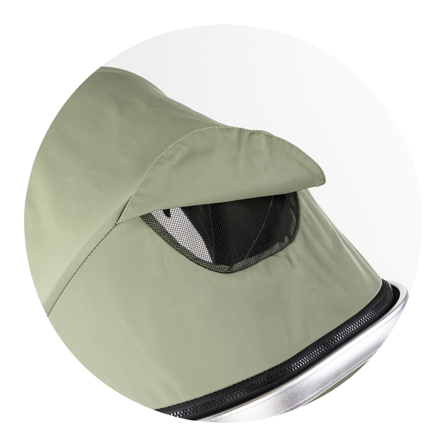 Chipolino Baby transformable stroller "VISTA" basil KKVS02505BA
