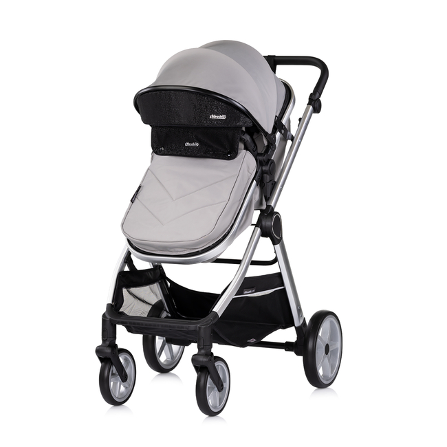 Chipolino Baby transformable stroller "VISTA" cloud grey KKVS02502CL