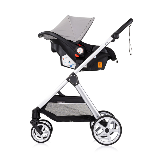 Chipolino Baby transformable stroller "VISTA" cloud grey KKVS02502CL