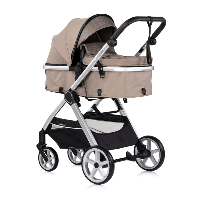 Chipolino VISTA 3 σε 1 Μεταμορφώσιμο καροτσάκι μωρού 0-22kg τιραμισού KKVS02503TR