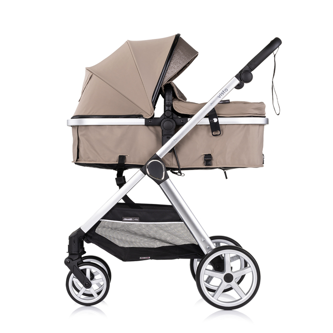 Chipolino VISTA 3 σε 1 Μεταμορφώσιμο καροτσάκι μωρού 0-22kg τιραμισού KKVS02503TR