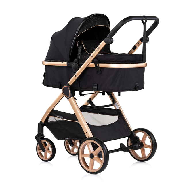 Chipolino Baby transformable stroller "VISTA" blackberry KKVS02501BB
