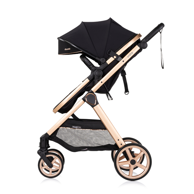 Chipolino Baby transformable stroller "VISTA" blackberry KKVS02501BB