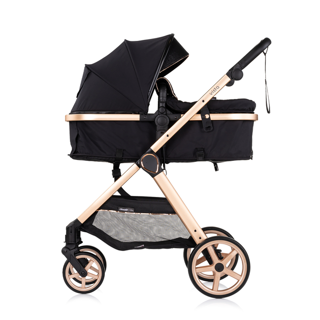 Chipolino Baby transformable stroller "VISTA" blackberry KKVS02501BB