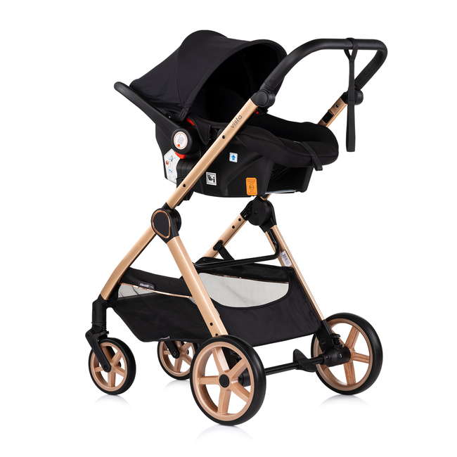 Chipolino Baby transformable stroller "VISTA" blackberry KKVS02501BB